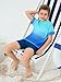 Haloumoning Boys Gradient Rash Guard Swim Shirt Short Sleeve UPF+ 50 Sun Shirts for Kids Rashguard Water Shirts