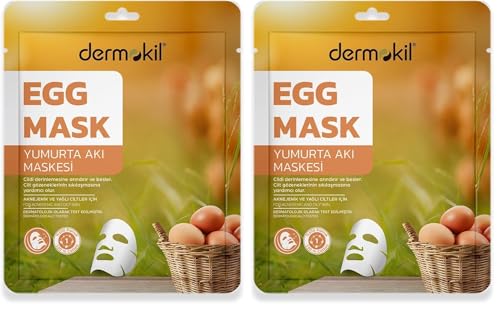 Yumurta Maskesi Aknejenik ve Yağlı Ciltler için 20 g 2'li paket