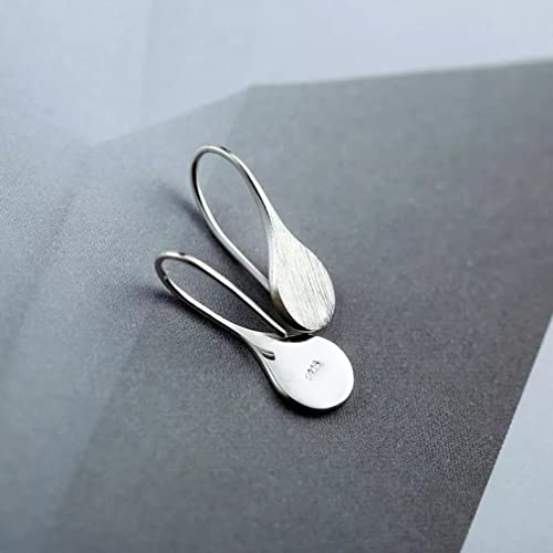 Bijoux de mariage avec boucle d'oreille géométrique en argent sterling