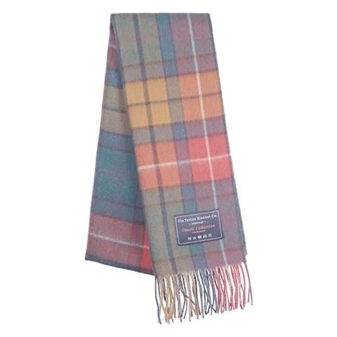The Tartan Blanket Co. Lambswool Oversized Scarf Buchanan Antique Tartan Cover