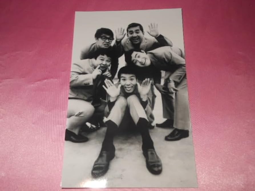 昭和48年☆ザ・ドリフターズ☆いかりや長介/加藤茶/荒井注/仲本