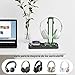 Imagen de KDD LED Soporte Auriculares Gaming con Carga Inalámbrica