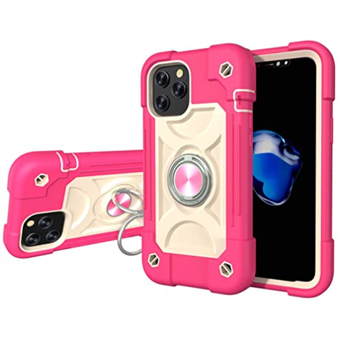 Coque iPhone 13 Rigide T5 Anti-Chute avec Anneau de Support Dos