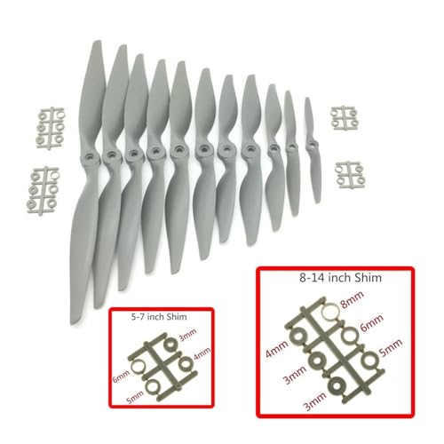 Hélice multirotor 1260 anti-vibration pour stabiliser le vol de votre avion