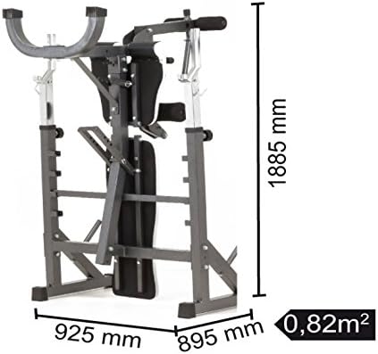 Toorx WBX-90 Exercise Bench dimensions