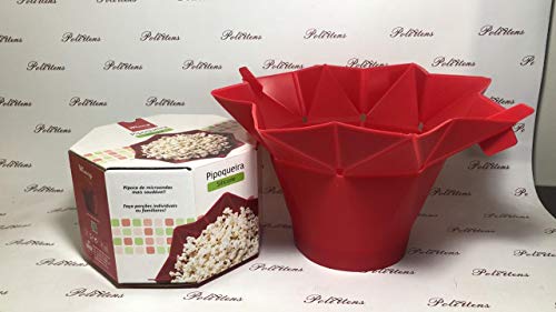 Pipoqueira Dobrável Em Silicone P/Microondas