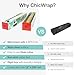 Chicwrap Cook's Tools Refillable Plastic Wrap Dispenser - One 12