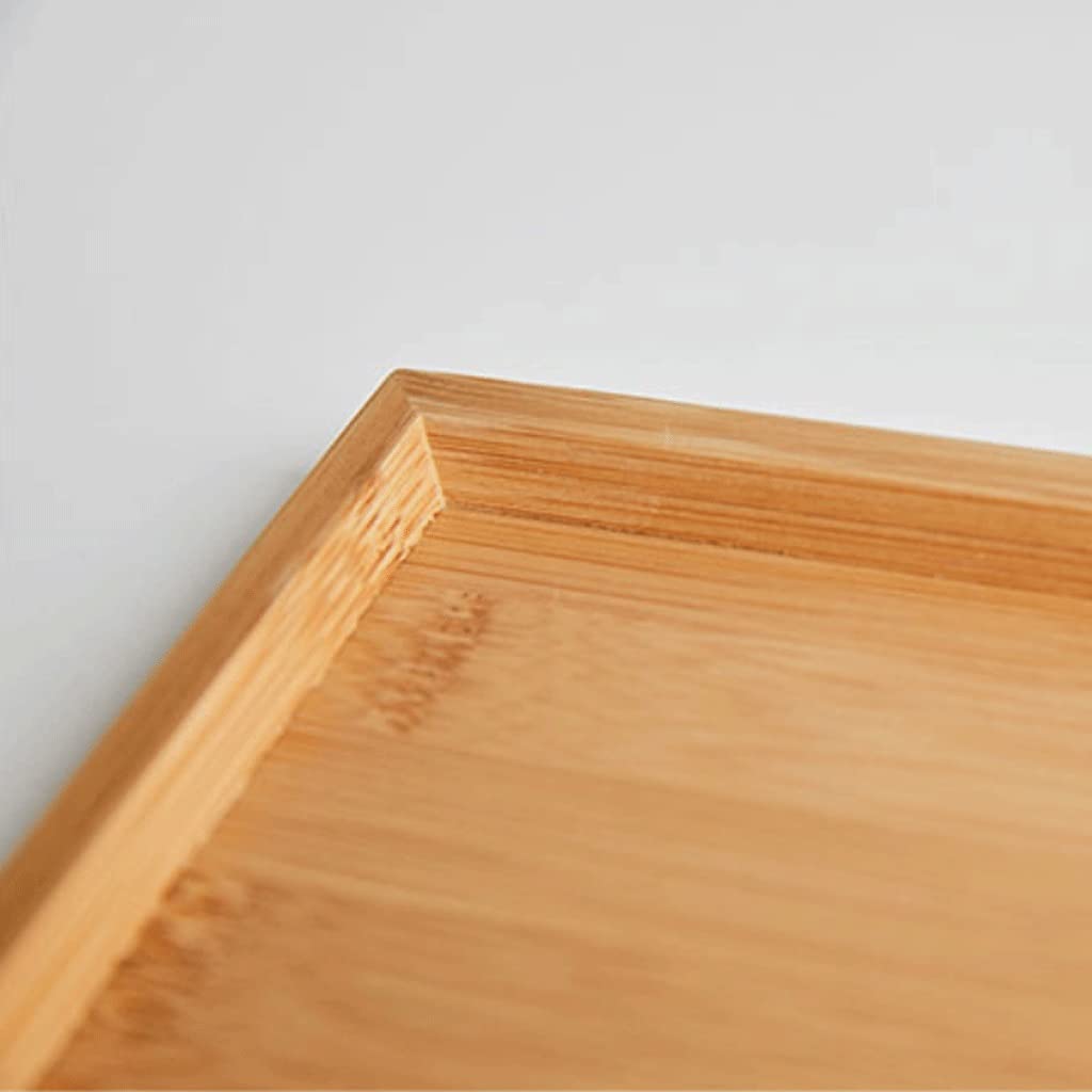NZPOST Assiettes Le Plateau en Bambou est rectangulaire, la Coupe à raviolis Nordique est posée sur Le Plateau en Bois