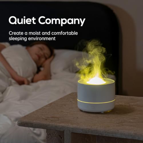 Difusor aromático eléctrico con luz nocturna proyectora de estrellas miniatura 2