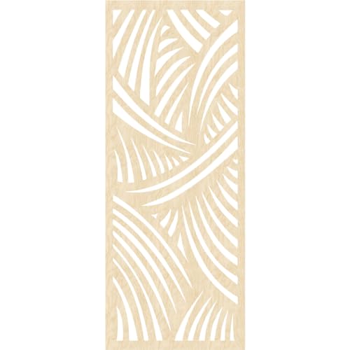 Image of Chester Decorative Pierced Fretwork Wood Wall Panels, 29 3 /8 inchW x 74 3 /8 inchH x 1 /4 inchT, Birch