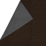 Newark Auto Automotive Loop Pile Carpet, Car Upholstery for Floor Mats, Trunk, Dashboard, Speaker Box, Door Panel, Replacement Carpeting for Vehicle Interior, Truck, Boat, 40”W (Dark Brown)