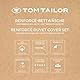 TOM TAILOR Renforcé-Bettwäsche, 80x80 cm + 135x200 cm, 100% Baumwolle/Renforcé, mit Wendemotiv und Markenreißverschluss, SIENA, Weiß, Türkis (Fresh Sage)