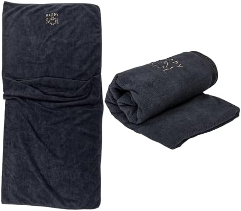 Happy Sol Sauna Blanket Towel Insert - Absorbent Insert for Sauna Blanket - Reusable and Machine Washable - 58"x70"- Luxurious Microfiber Material