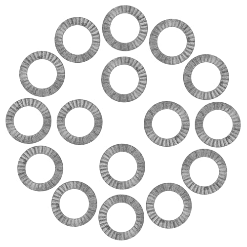 GLEAVI 20pcs Washers Pcslock Washers Loose Industrial Grade for Screws and Bolts