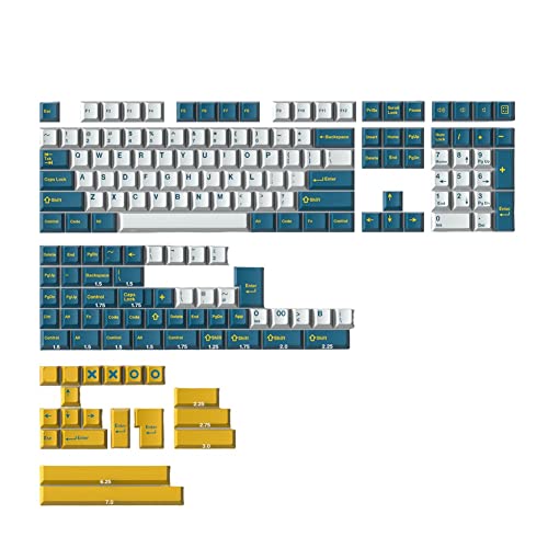 Touches PBT pour clavier mécanique, set artisanal de 173 touches par sublimation