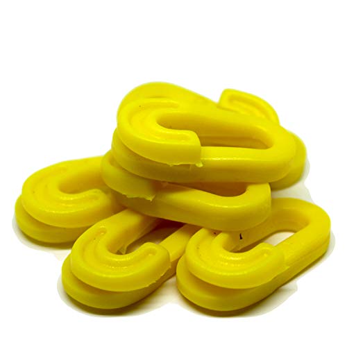 Fitness Health - Juego de 40 Clips para Red de portería de fútbol