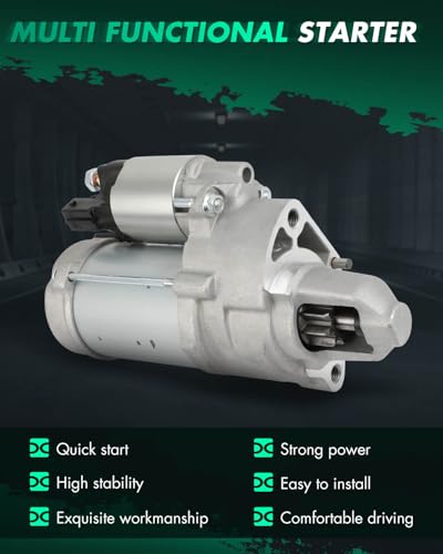 Image of SCITOO Starter Motor fit for BMW for 550i 4.4L 2011-2013,for BMW for 550i GT 4.4L 2010-2012,for BMW for 550i GT xDrive 4.4L 2010-2012 Replacement Starter 19079
