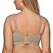 DotVol Women's Full Figure Minimizer Bras Comfort Large Busts Wirefree Non Padded Plus Size Bra(38DD, Toffee)