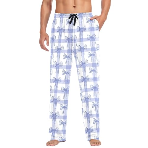 Gingerbread Man Men's Pajamas Pants Cotton Sleep Bottoms Pants