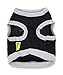 DroolingDog Dog Summer Clothes Puppy T Shirts Tank Top for Small Dogs Boy, Large, Black