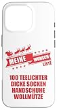 Wunschliste Weihnachten lustiger Spruch