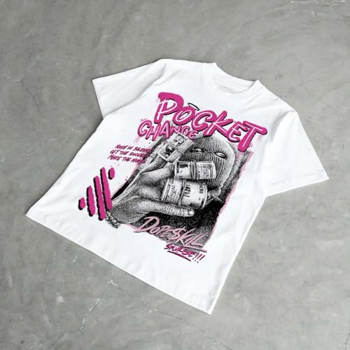 Image of DopeSkill Graphic Tee Streetwear Hip Hop Hypebeast Street Style Unisex T-Shirt Sneaker Colour Matching Shirts Cool Flexing