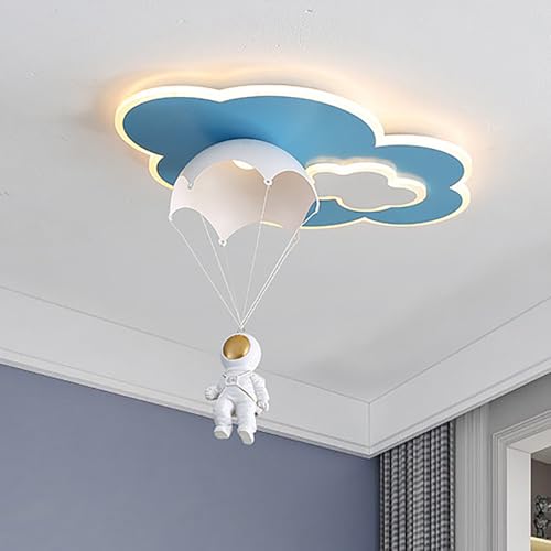 Skyblaze Astronaut Ceiling Light Fixtures, Modern Kids Bedroom Ceiling Light