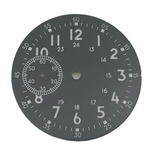 Cadran stérile 38,9 mm pour modifier une montre ETA6497 ST3600