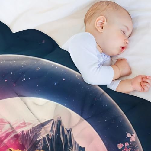 Couverture en flanelle chaude pour lutter contre le froid nocturne avec style