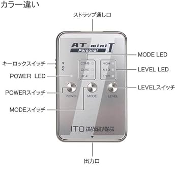 【値下げ】AT-mini Ⅰシルバー+シリコンケース【新品未使用】ATmini Amazon.co.jp: AT-mini Personal 1 レッド : スポーツ＆アウトドア