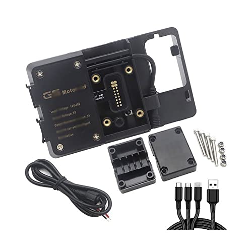Support de téléphone pour Yamaha Tenere 700 XT700Z 2019-UP avec adaptateur USB et plaque de navigation