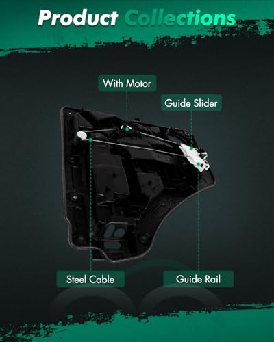 Image of SCITOO Power Window Regulator w /Motor for Jeep Liberty 2008-2013