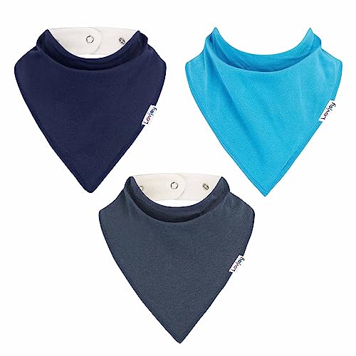 Lovjoy Baberos Pañoleta Grandes/para niños de 4 años en adelante, para adolescentes y adultos jóvenes/Superabsorbentes/Ajustable/Usos Multiples (diseño 08)