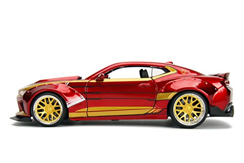 Jada Toys Marvel 2016 Chevy Camaro SS 1:24 Rojo miniatura 5