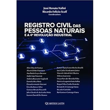 Capa do livro Registro Civil Das Pessoas Naturais E A 4ª Revolução Industrial