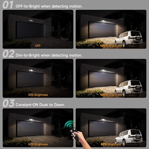 Image of XERGY Solar Powered 3 Head Outdoor Flood Light | 360 Adjustable | Remote Control | 446 LED | Human Body Motion Sensor | 1800mAh | Dusk to Dawn | 5Meter Cable | Waterproof for Home, Garden, Parking