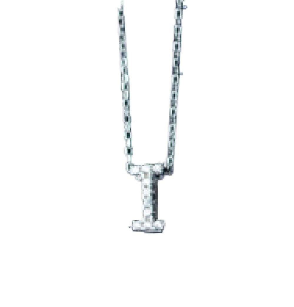 TBDdsd Necklaces, Sterling S925 Silver Name Necklace Personalized Initial Letter Zircon Dainty Trendy Choker Delicate Chain Gift Jewelry For Her Girls Couples