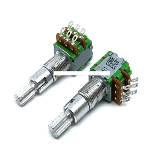 Potentiomètre double B50K à double piste linéaire pour une gestion du volume sans parasite