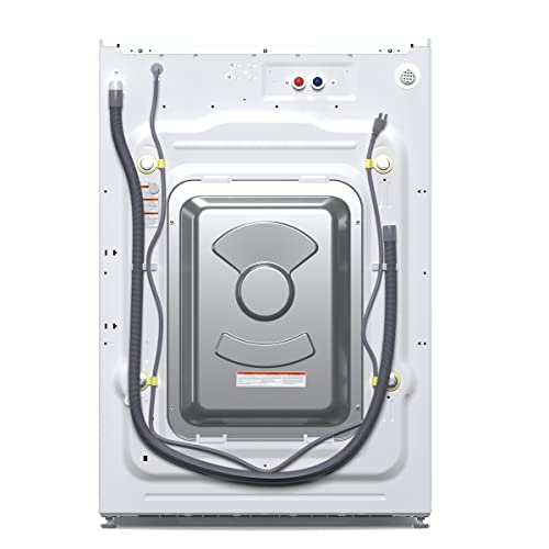 Image of KoolMore Large Capacity Washer + Dryer Bundle - 4.5 Cu. Ft. Front Load Washing Machine [120V] (FLW-5CWH) + 8 Cu. Ft Front Load Dryer [240V] (FLD-8CWH)