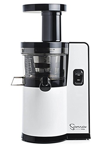 Preisvergleich Produktbild Entsafter, vertikal Sana by Omega 808 (Neuheit) weiß