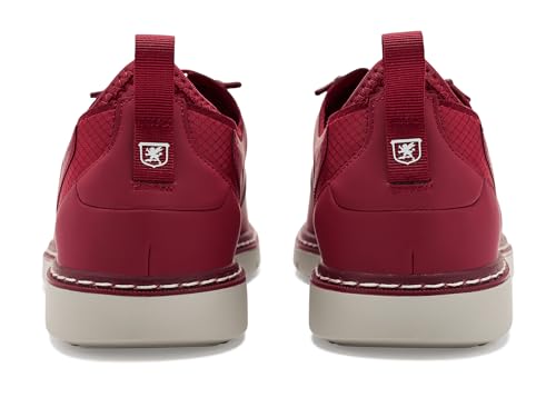 Image of Stacy Adams Men's Synchro Elastic Lace Oxford Raspberry 11 Medium