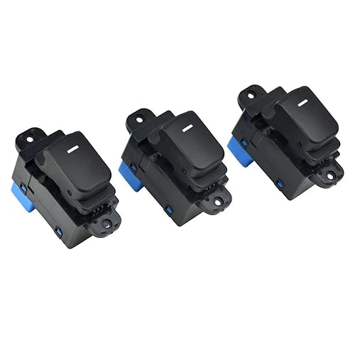 Botón de interruptor de ventana de control eléctrico Power Master 93580-1X000 Compatible con Hyundai Compatible con KIA Compatible con Forte