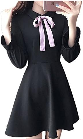 Amazon Co Jp ノーブランド品 ワンピース ドレス レディース ワンピ フォーマル ブラック 単色 シンプル リボン 大人可愛い 秋冬 2xl 服 ファッション小物 Amazon Co Jp ノーブランド品 ワンピース ドレス レディース ワンピ フォーマル ブラック 単色 シンプル リボン 大人可愛い 秋冬 2xl 服 ファッション小物