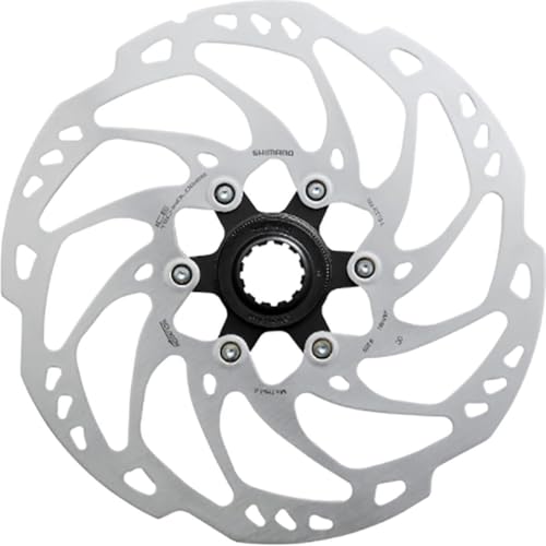 SHIMANO SLX SM-RT70-L Disc Brake Rotor - 203mm, Center Lock, Silver – Ansicht 1