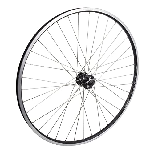 WheelMaster 700c Front Wheel - Quick-Release, 36H, Black (MSW)/Black/Steel
