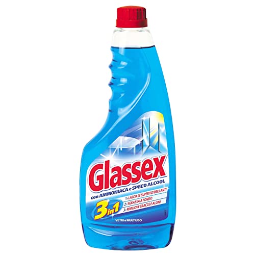Glassex, ammoniaca, multicolore, Unica, 12 Unità