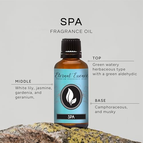 Image of Eternal Essence Oils Spa 30ml Premium Fragrance Oil - for Candle, Soap Making, Aromatherapy, Diffusers, Home Care, & Humidifiers