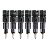 Mad Hornets 6PCS Fuel Injectors 0432193635 RV275 Fit Dodge Cummins 5.9L 1998-2002 40-50 HP
