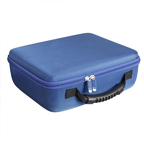 Image of Hermitshell Travel Case for Learning Resources Gears Deluxe Building Set 100 Pieces (Blue)