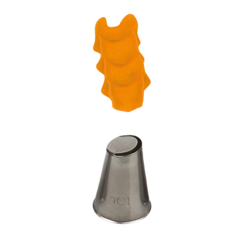 DECORA Blister Nozzle 401, Stainless Steel, Silver, 12 x 7 x 3 cm